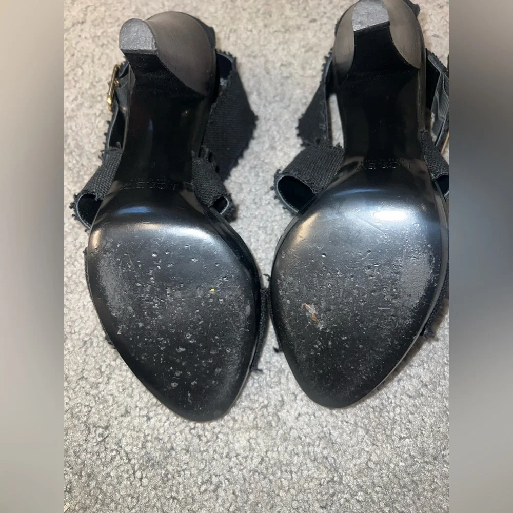 SOLD J. Crew Size 8 Women’s Agnyss Platform Sandal Elastic Fabric Open Toe Heel - Picture 12 of 14